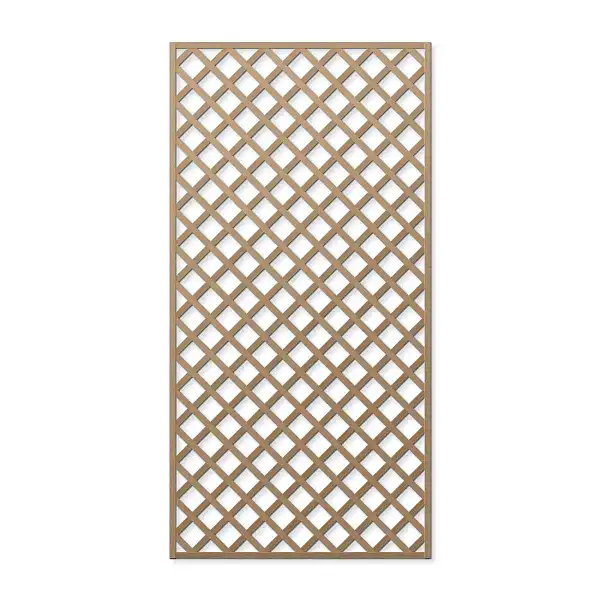 treillage 1mx2m losange 75mm bois treillage 1mx2m losange 75mm bois